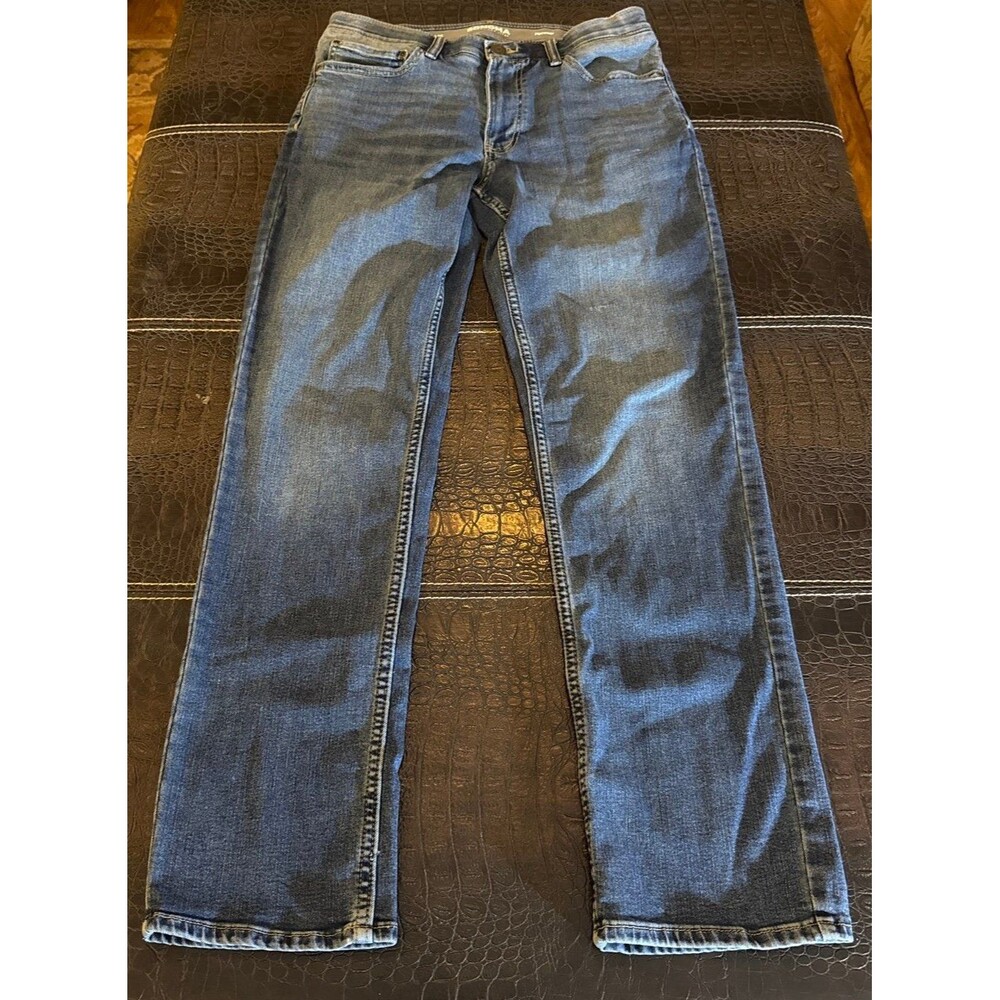Sonoma Goods For Life Flexwear Straight Fit Jeans Mens 30x32 Blue Denim Stretch